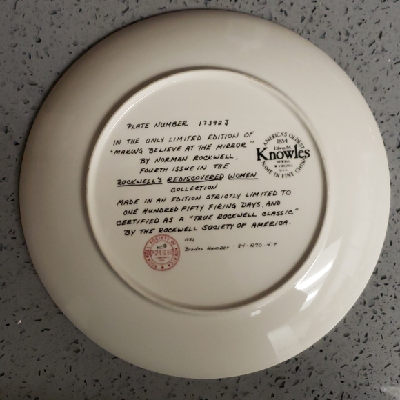 Norman Rockwell collectors plate - Picture 2 of 3
